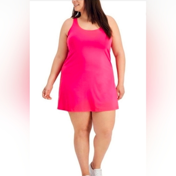 Ideology Dresses & Skirts - Ideology Hot Pink Racerback  Dress Size 3X